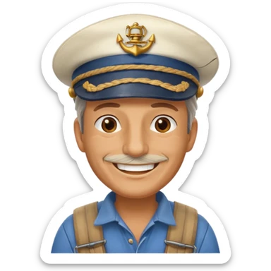 fishing vessel captain sticker