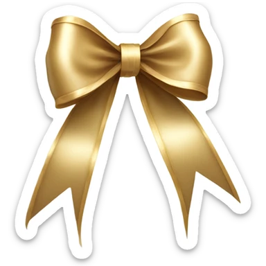 Bow  sticker