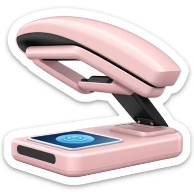 Light Pale Pink Scanner sticker