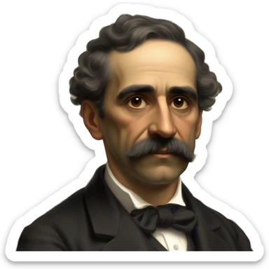 Francisco Oller (June 17, 1833 – May 17, 1917) was a Puerto Rican painter. Oller is the only Latin American painter to have played a role in the development of Impressionism.  sticker