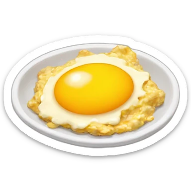 calcifer eat scrambled eggs sticker