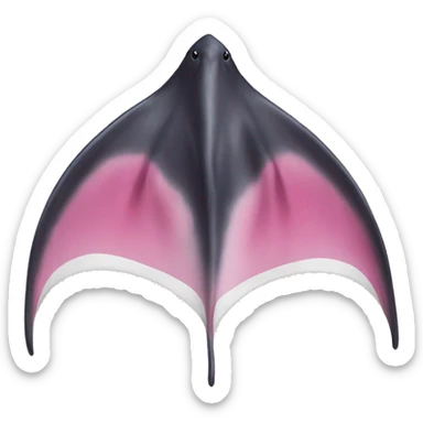 manta rosa con cuadros blancos  sticker