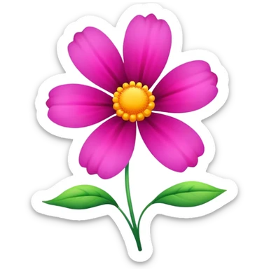 flower sticker