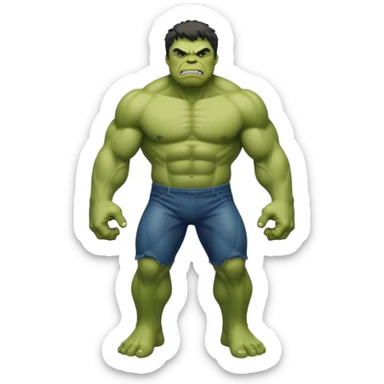Hulk full body sticker