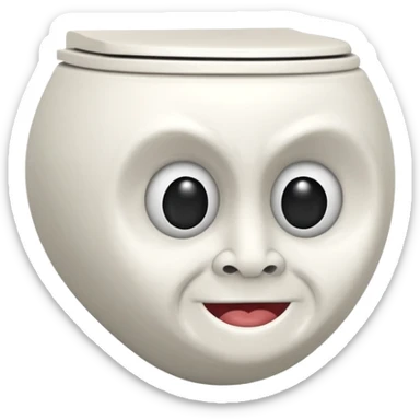 Hazme de eskibid toilet sticker