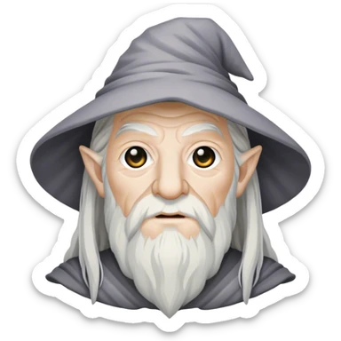 Lord of the rings gandolf  sticker