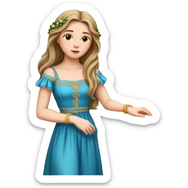 Juliet on the balcony sticker