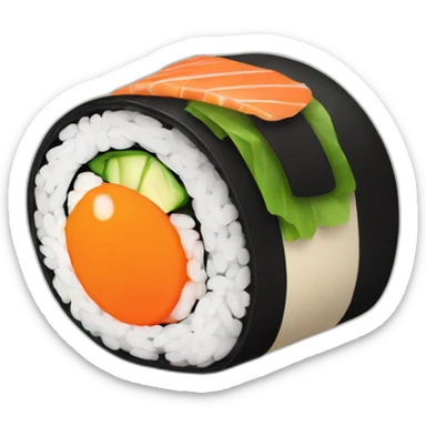 one sushi roll sticker