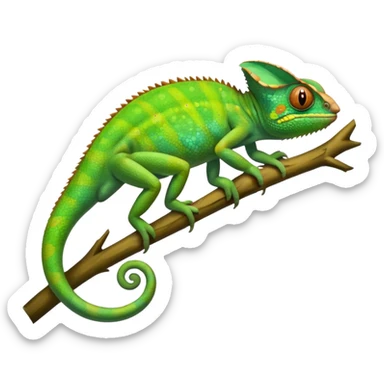 Camaleón  sticker