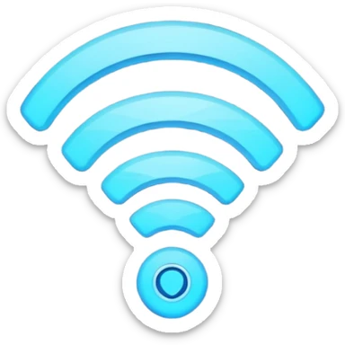 wifi signal sticker