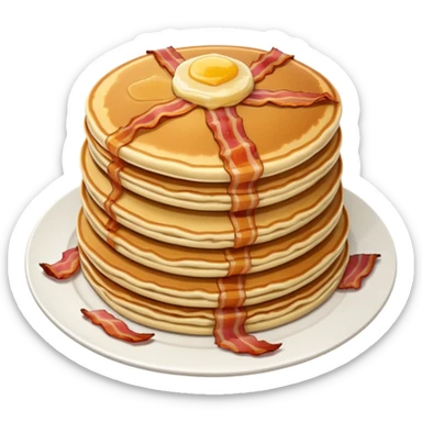 can you make me a breakfast item mixed into a lunch item? sticker