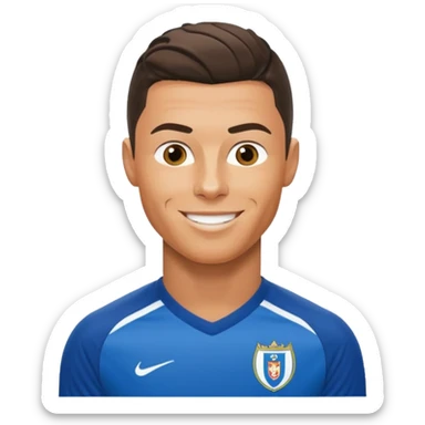 Cristiano Ronaldo in recreativo de Huelva  sticker