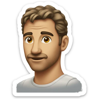 Faccia che sbava innamorata sticker