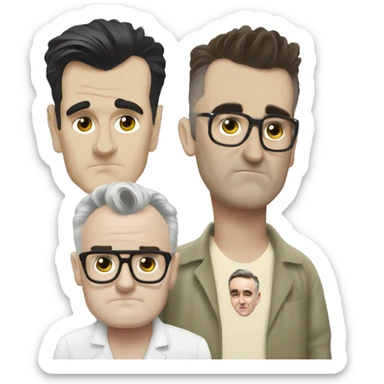 Morrissey and the Smiths sticker