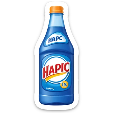 Harpic sticker