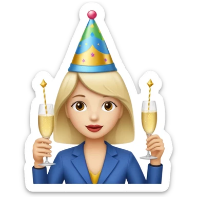 21st birthday sticker