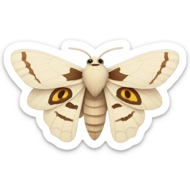 moth sticker