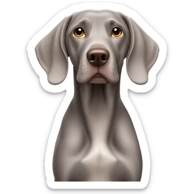 Weimaraner sticker
