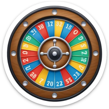 kid friendly game randomizer roulette spinner wheel sticker