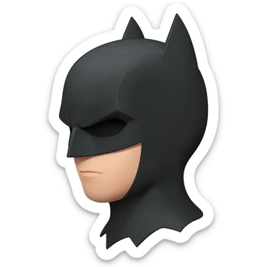 Bat man sticker