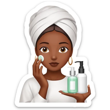 skin care Kit Rituals Sudanese girl sticker