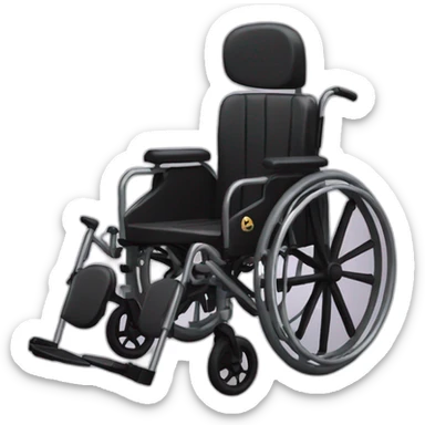 dark-soul wheelchair sticker