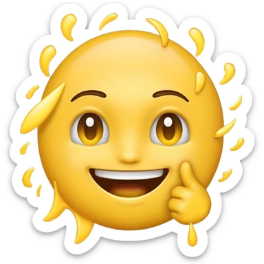 Make an emoji head hit the folks sticker