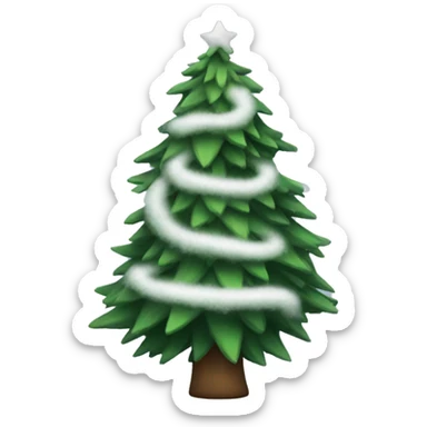 Pine Christmas  sticker