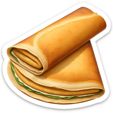 Crispy dosa sticker