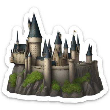 Hogwarts Castle sticker