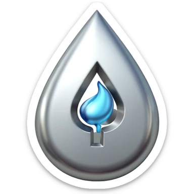 Scientific Symbol of potassium sticker