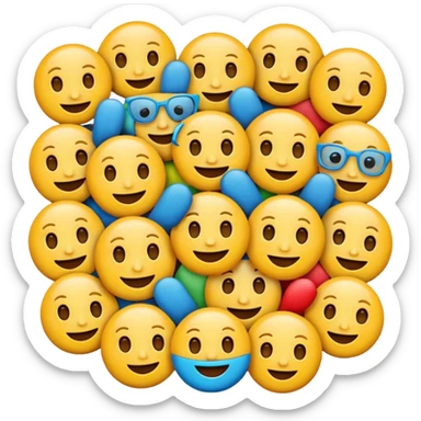 This photo emojis sticker