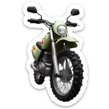 chinese dirt bike rid sticker