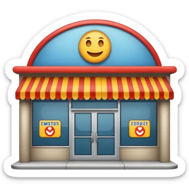 FRONT SUPERMARKET ENTRANCE sticker