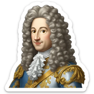 Louis XIV sticker
