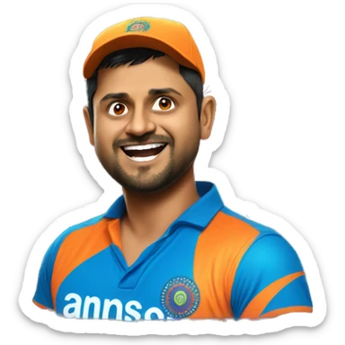 Suresh Raina sticker