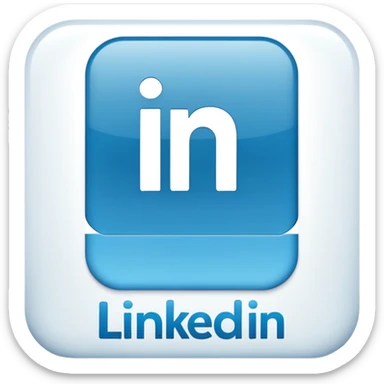 Linkedin logo sticker