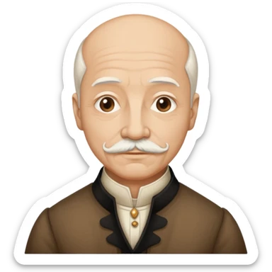 i want a portrait of Montaigne in sketch style, not in emoji style sticker