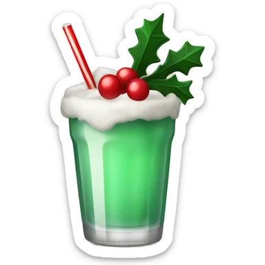 Christmas drink  sticker