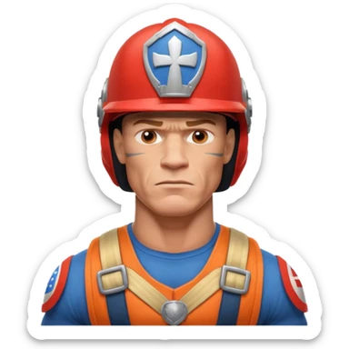 dc peacemaker john cena sticker