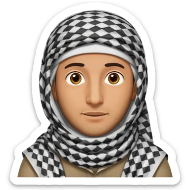 arabian man sticker