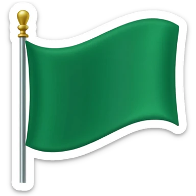 Green  flg sticker
