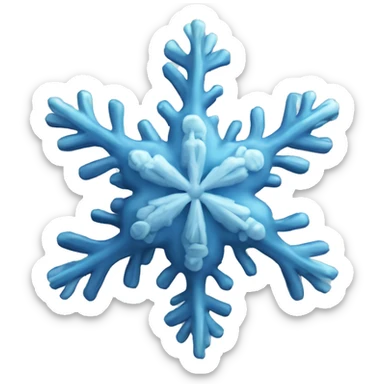 Flocon avec écrit May-li sticker