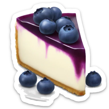 Blueberry Cheesecake  sticker