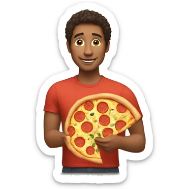 jude bellingham holding a pizza sticker
