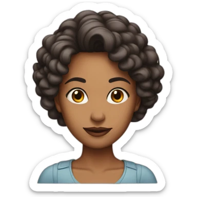 what the most beautiful woman in the world looked like sticker