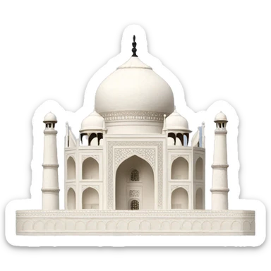 Taj Mahal sticker