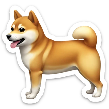 Shiba Inu sticker