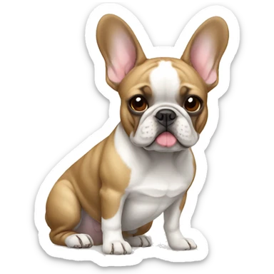 French Bulldog Dog Breed Full Body sticker