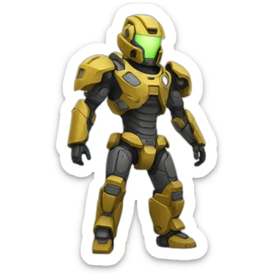 zer0 (battle suit) sticker